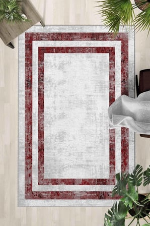 Kaymaz Taban Yıkanabilir Halı – Mutfak, Salon, Yatak Odası için Modern Dijital Baskı Halı (SLNHALI02