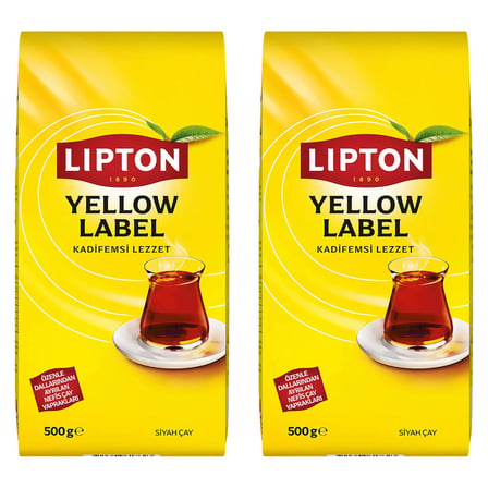 3 Adet Lipton Yellow Label Dökme Çay