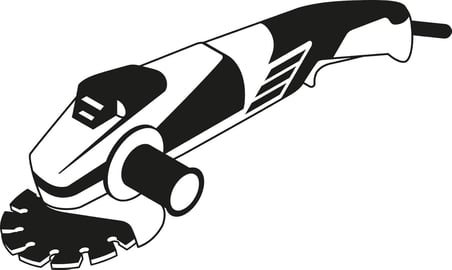 Standard Seri Seramik İçin Elmas Kesme Diski 125 mm, Gri