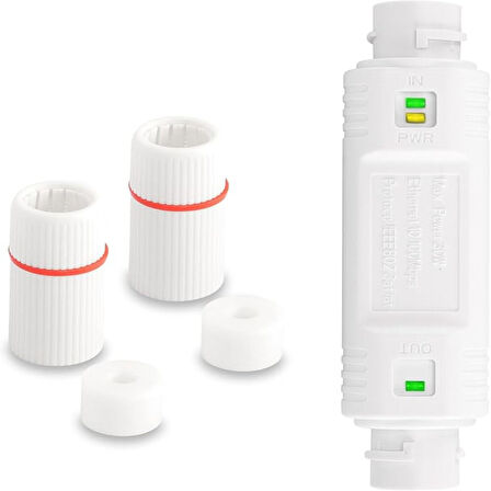 Anunnaki AN3011 Outdoor Gigabit PoE Extender Ethernet Genişletici 100 Metre 30W IP66 Poe Repeater