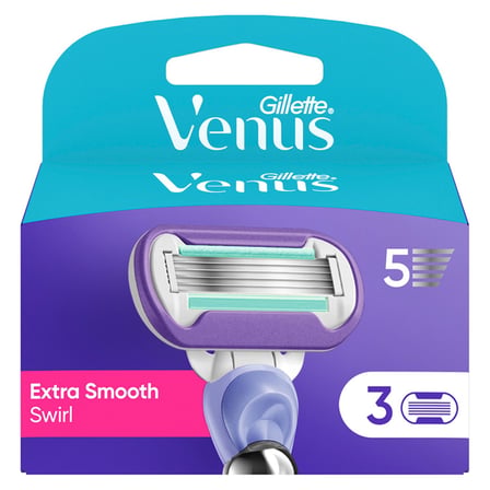 Gillette Venus Extra Smooth Swirl Yedek Bıçak Kadın 3'lü