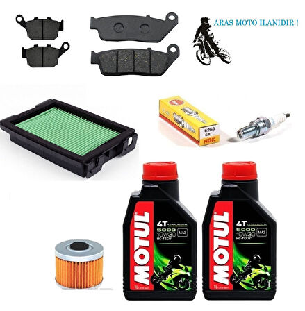 Honda Cbr 250 Uyumlu Bakım Seti Ngk Buji Dahil Full Set 2011-17 Arasmoto
