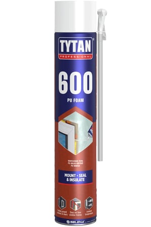 Tytan Polyfix 600Gr - 2 Adet Poliüretan Montaj Dolgu Köpüğü Professional Ses Ve Isı Yalıtımı Pipetli