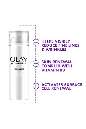 Anti-Wrinkle Firm & Lift 2’si 1 Arada Gündüz Kremi ve Serum 50ML