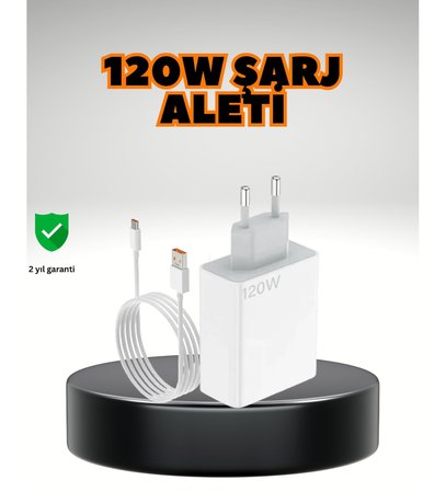 120 Watt Ultra Hızlı Şarj Seti Realme 7 8 9 Pro Uyumlu
