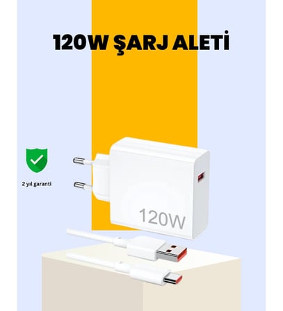 120 Watt Type C Hızlı Şarj Cihazı Oppo Reno 4 5 6 Uyumlu