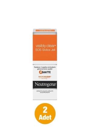 Visibly Clear Sivilce Karşıtı Sos Hızlı Etkili Akne Jeli 15 ml X2