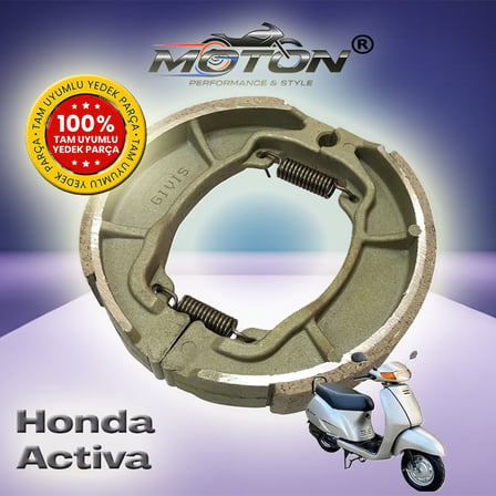 Honda Activa Arka Fren Balatası Kampana Tipi Yüksek Performans