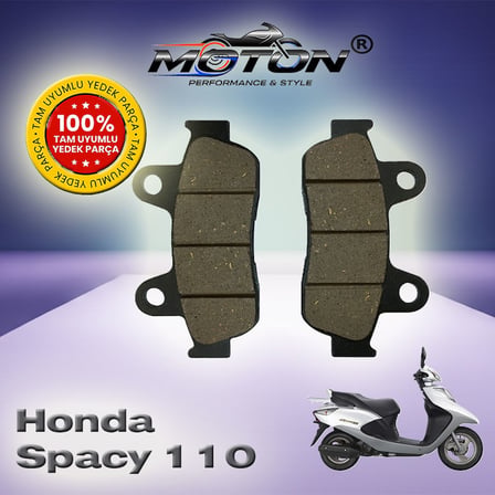 Honda Spacy 110 Uyumlu, Yüksek Kaliteli Ön Disk Fren Balatası