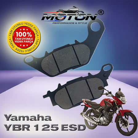 Yamaha Ybr 125 ESD Uyumlu, Yüksek Kaliteli Ön Disk Fren Balatası