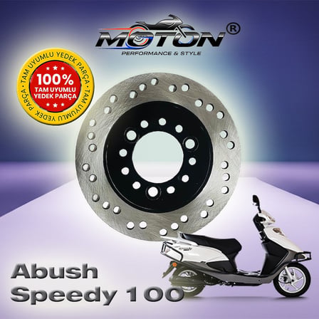 Abush Speedy 100 Tam Uyumlu Yüksek Kaliteli Ön Fren Diski