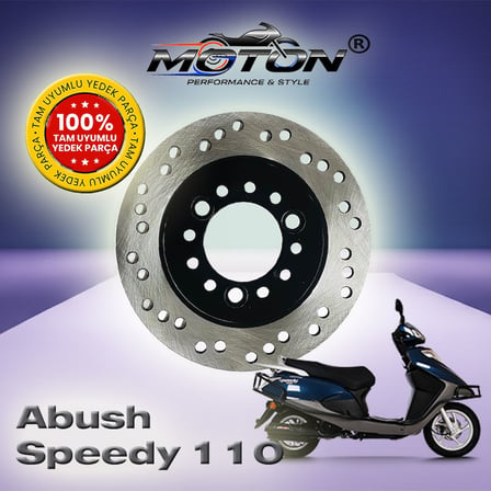 Abush Speedy 110 Tam Uyumlu Yüksek Kaliteli Ön Fren Diski