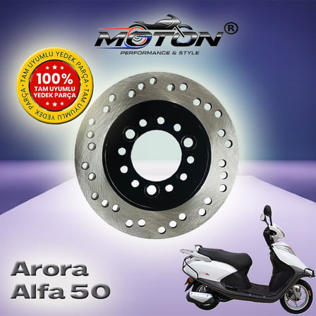 Arora Alfa 50 Tam Uyumlu Yüksek Kaliteli Ön Fren Diski