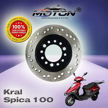 Kral Spica 100 Tam Uyumlu Yüksek Kaliteli Ön Fren Diski