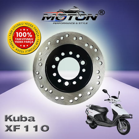 Kuba XF 110 Tam Uyumlu Yüksek Kaliteli Ön Fren Diski