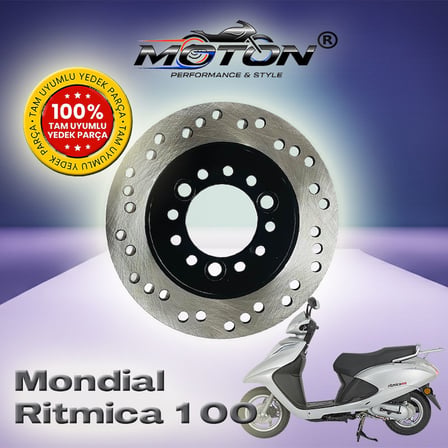 Mondial Ritmica 100 Tam Uyumlu Yüksek Kaliteli Ön Fren Diski