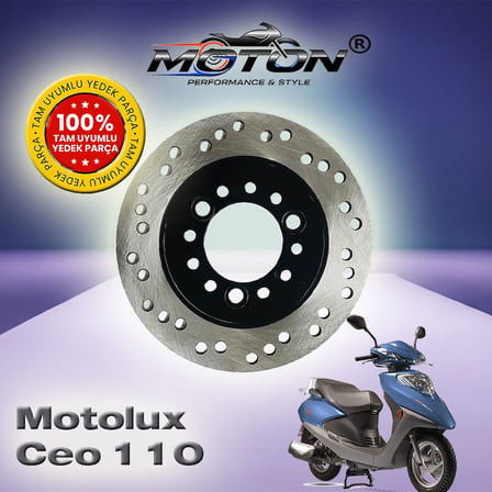 Motolux CEO 110 Tam Uyumlu Yüksek Kaliteli Ön Fren Diski