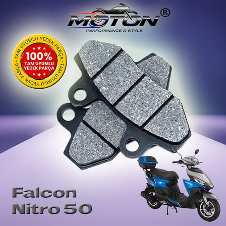 Falcon Nitro 50 Ön Disk Fren Balatası - Yüksek Performanslı Disk Balata