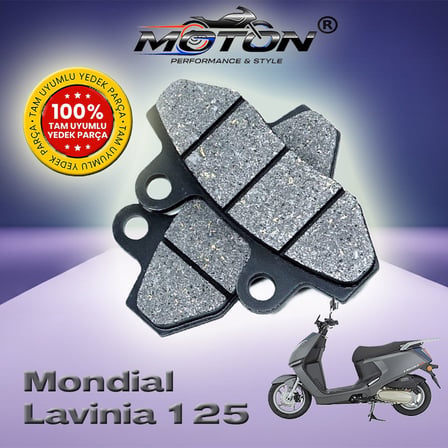 Mondial Lavinia 125 Ön Disk Fren Balatası - Yüksek Performanslı Disk Balata