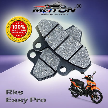 Rks Easy Pro Ön Disk Fren Balatası - Yüksek Performanslı Disk Balata