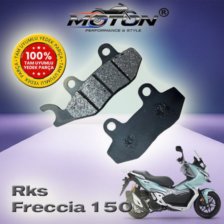 Rks Freccia 150 %100 Uyumlu, Yüksek Kaliteli Ön Disk Fren Balatası
