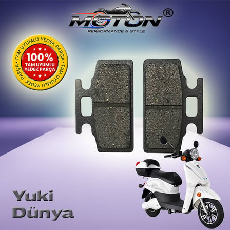 Yuki Dünya Tam Uyumlu, Yüksek Kaliteli Ön Disk Fren Balatası