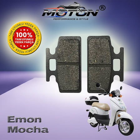 Emon Mocha Tam Uyumlu, Yüksek Kaliteli Ön Disk Fren Balatası
