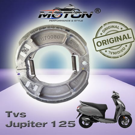 TVS Jupiter 125 Orijinal Arka Fren Balatası (130 mm) - %100 Orijinal TVS Yedek Parça