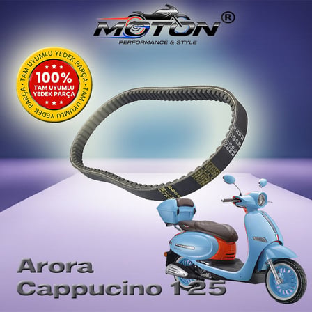 Arora Cappucino 125 Varyatör Kayışı - Dayanıklı Güçlendirilmiş Yapılı Tayland Üretimi