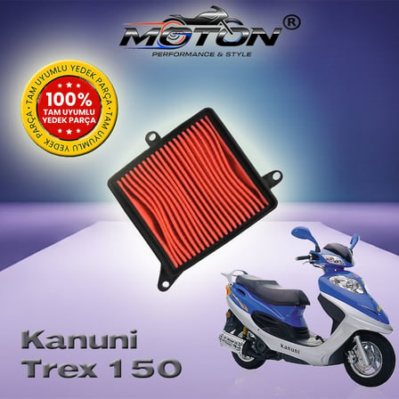 Kanuni Trex 150 Tam Uyumlu Yüksek Performanslı Hava Filtresi