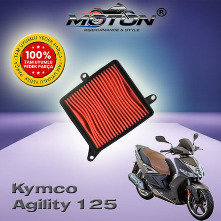 Kymco Agility 125 Tam Uyumlu Yüksek Performanslı Hava Filtresi