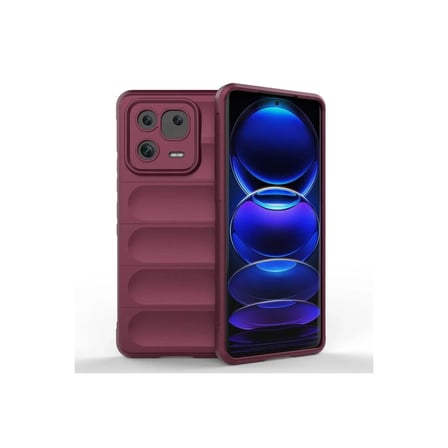 Xiaomi Mi 13 Pro Kılıf Optimum Silikon - Bordo