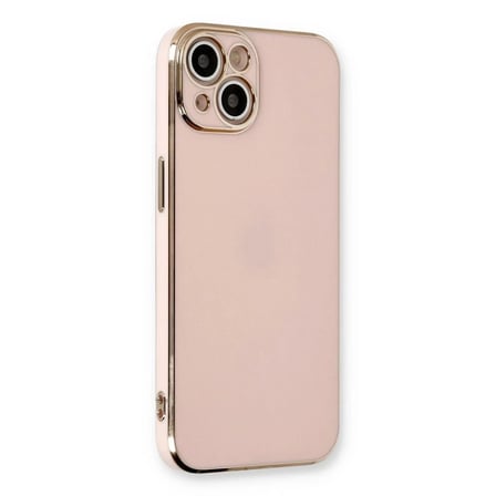 Apple İphone 13 Kılıf Volet Silikon - Pembe