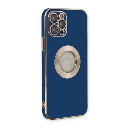 Apple İphone 12 Pro Max Kılıf Store Silikon - Mavi