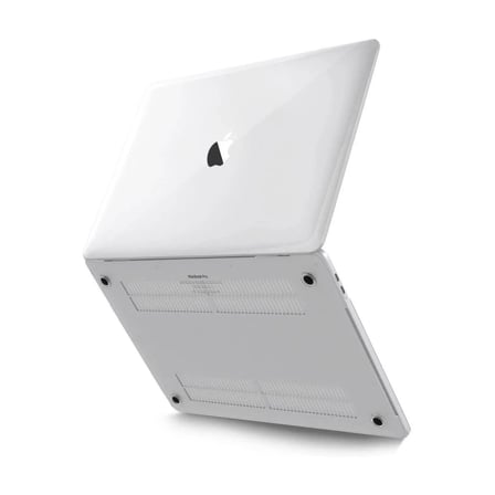 Apple Macbook Pro 13 2021 Macbook Buzlu Kapak - Şeffaf