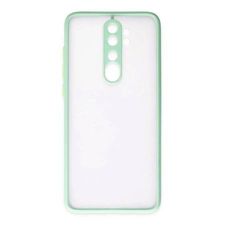 Xiaomi Redmi Note 8 Pro Kılıf Montreal Silikon Kapak - Turkuaz