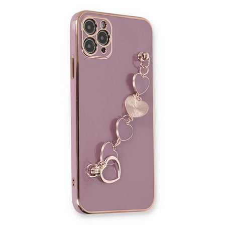 Apple İphone 11 Pro Kılıf Esila Silikon - Mor