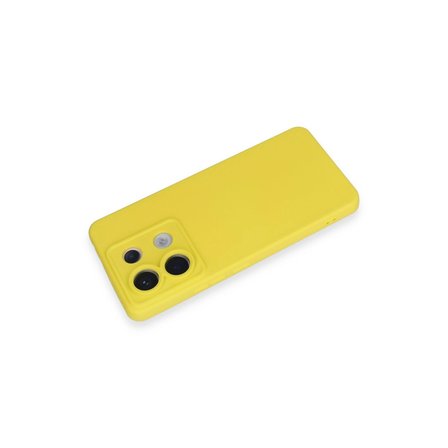 Xiaomi Redmi Note 13 Pro 5g Kılıf Nano İçi Kadife Silikon - Sarı