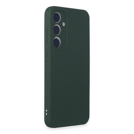Samsung Galaxy A15 4g Kılıf First Silikon - Koyu Yeşil