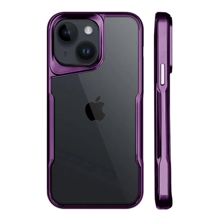 Apple İphone 15 Kılıf Boyi Silikon Kapak - Derin Mor