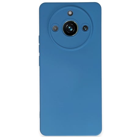 Realme 11 Pro Kılıf Nano İçi Kadife Silikon - Mavi