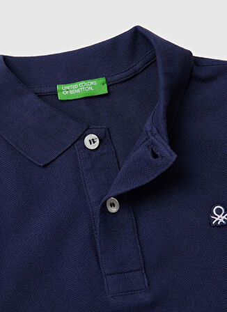 Benetton Lacivert Erkek Çocuk Polo T-Shirt