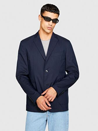 Rahat Kalıp Astarsız 2 Düğmeli Ceket Erkek Renkli Ceket - 323A2T3RSW016