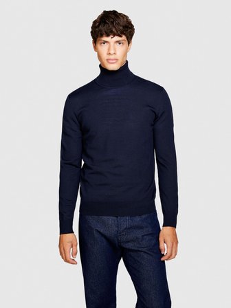 Yün Karışımlı Slim Fit Kazak Erkek Renkli Kazak - 323A11BAS200A