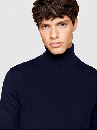 Yün Karışımlı Slim Fit Kazak Erkek Renkli Kazak - 323A11BAS200A