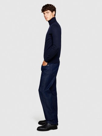 Yün Karışımlı Slim Fit Kazak Erkek Renkli Kazak - 323A11BAS200A