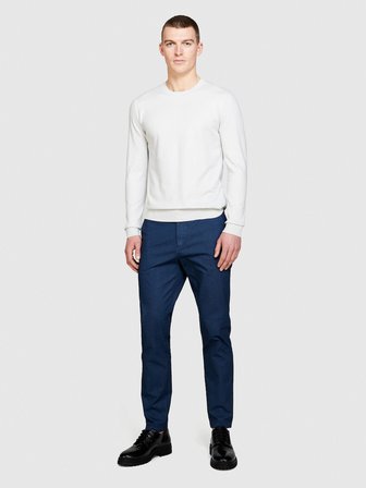 Streç Pamuklu Kemer Delikli Slim Fit Denim Chino Pantolon Erkek Renkli Pantolon - 324P4HJTSF03N