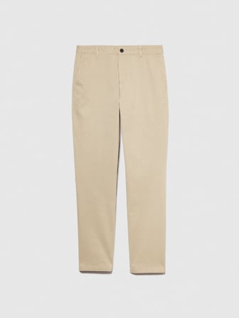 Streç Pamuklu Kemer Delikli Slim Fit Pantolon Erkek Bej Pantolon - 324P4AIHSF021