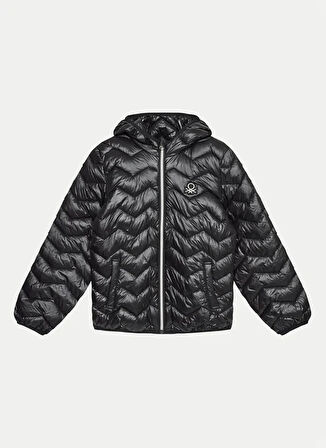Benetton Siyah Kız Çocuk Mont 21INCN04U 100