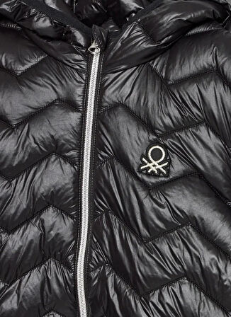Benetton Siyah Kız Çocuk Mont 21INCN04U 100